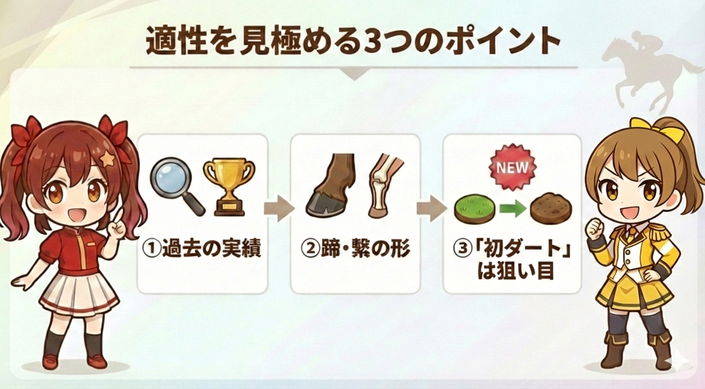 適正を見極める3つのポイント