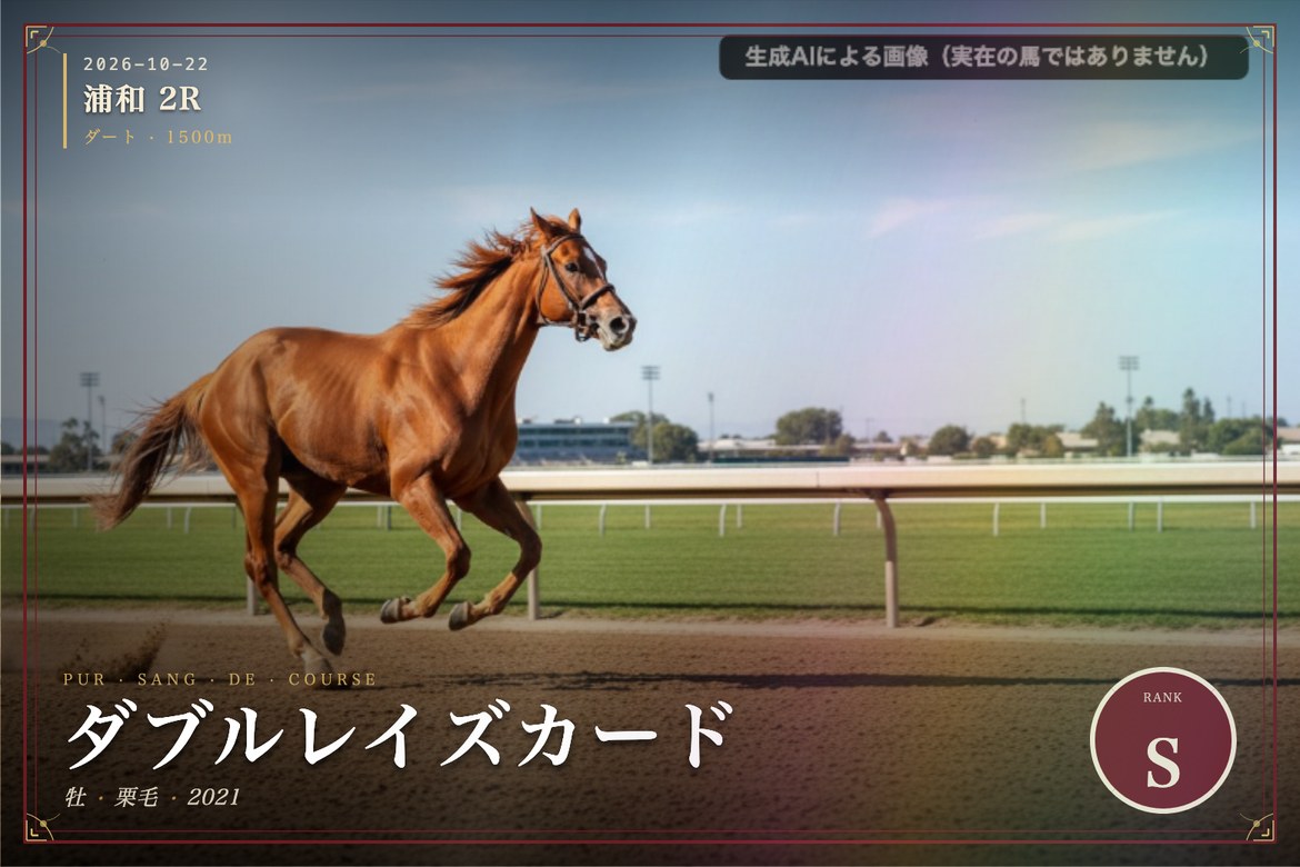 ダブルレイズカードのトレカ