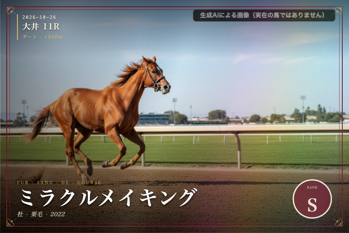 ミラクルメイキングのトレカ