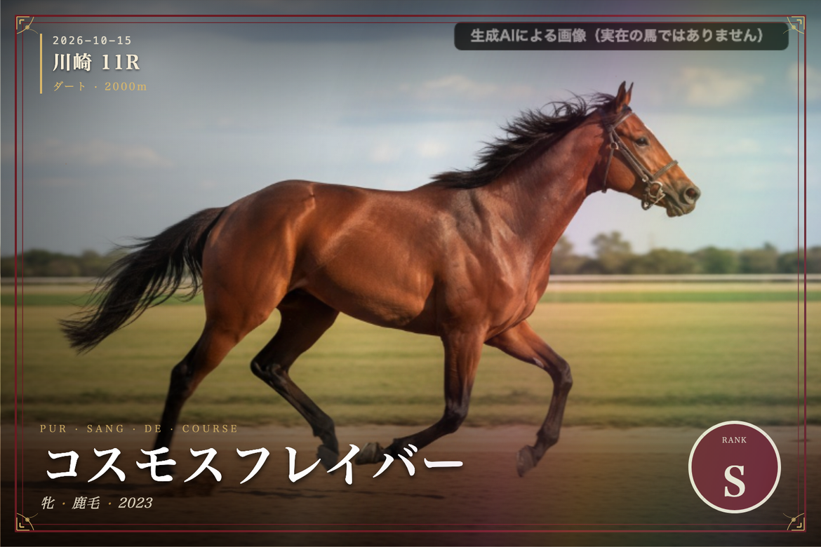 コスモスフレイバーのトレカ