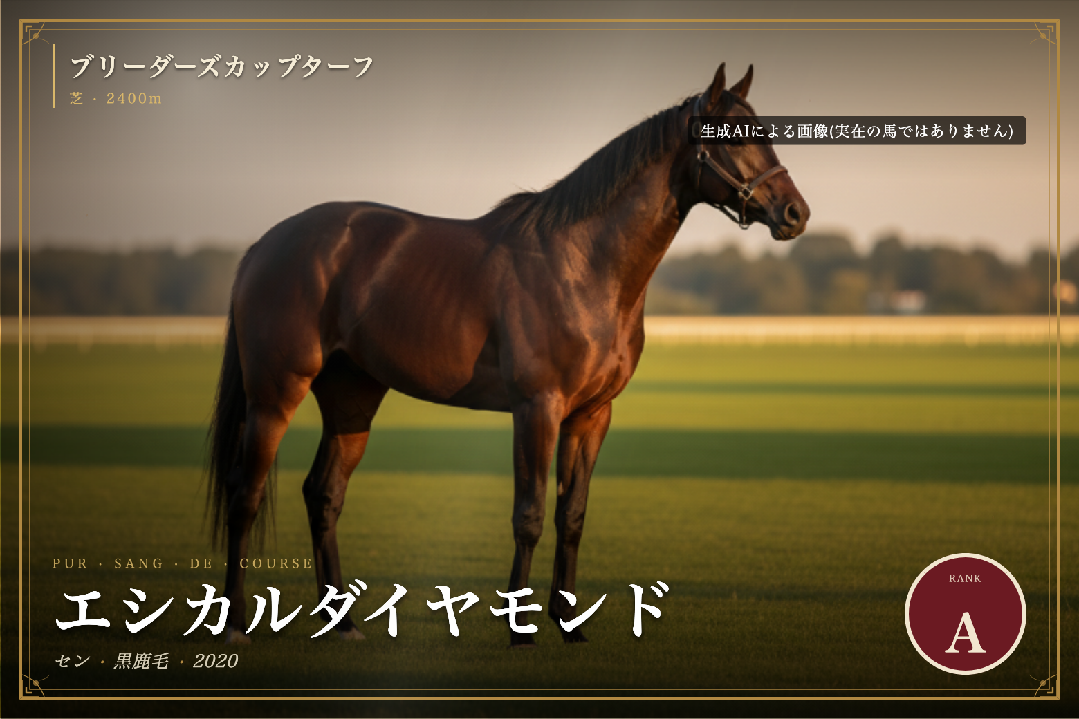 エシカルダイヤモンド のウマバトカード