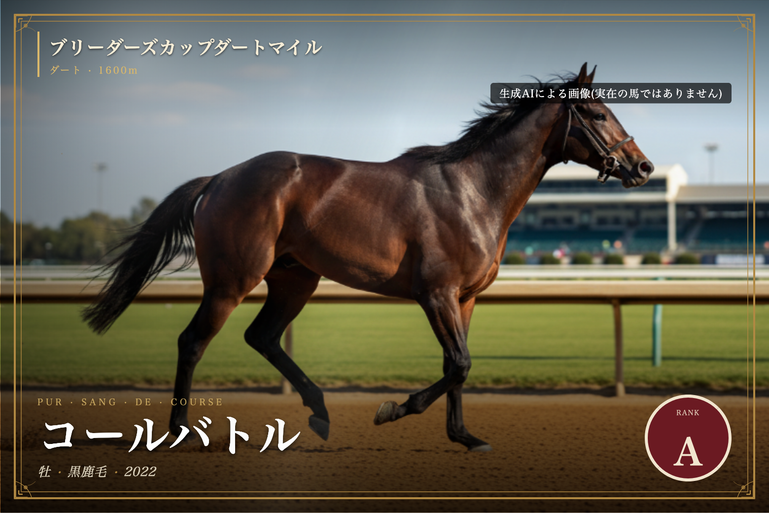 コールバトル のウマバトカード