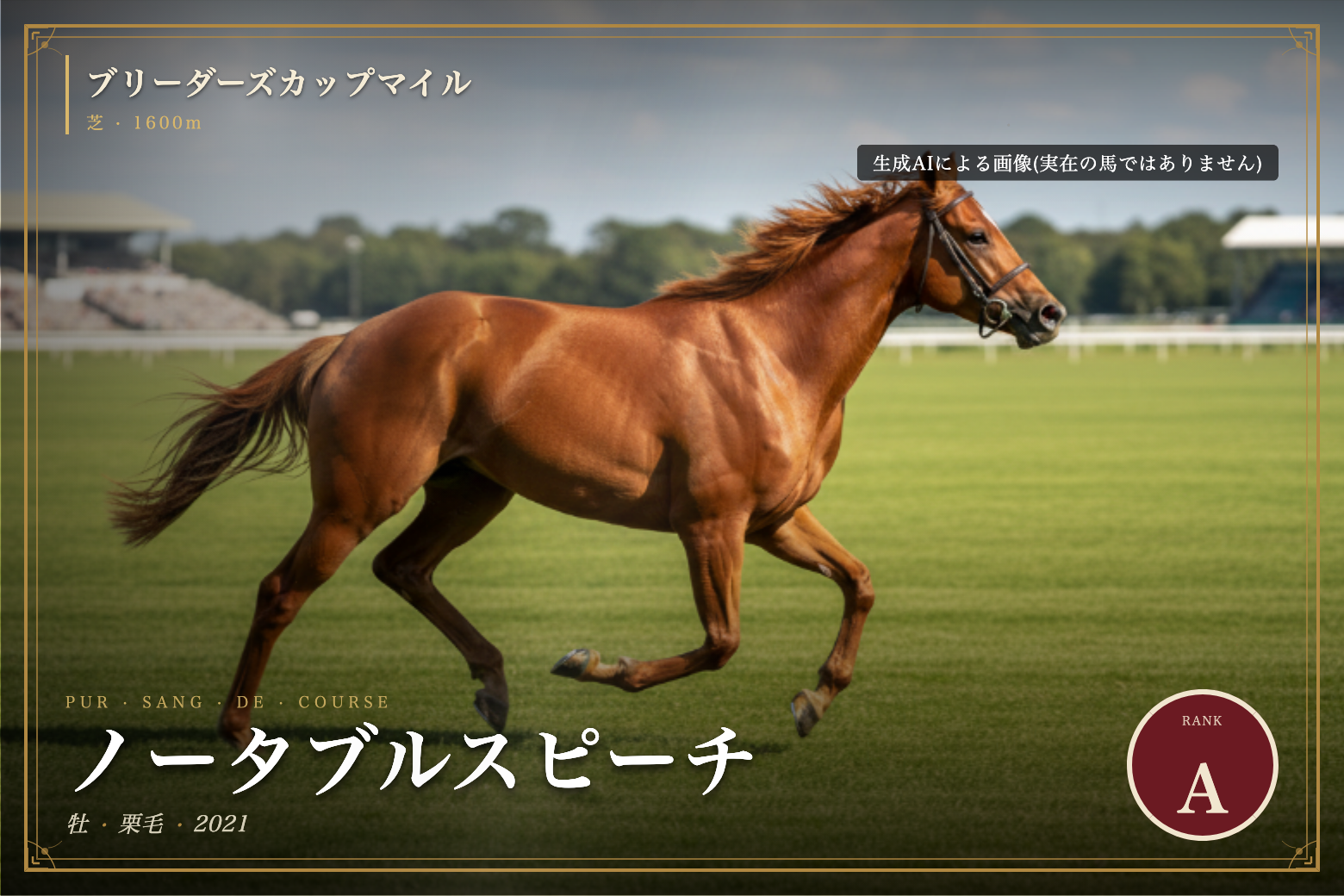 ノータブルスピーチ のウマバトカード