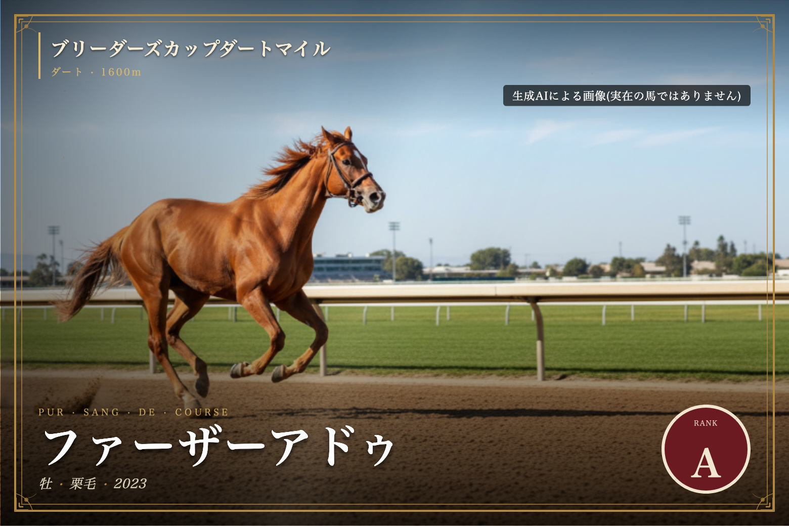 ファーザーアドゥ のウマバトカード