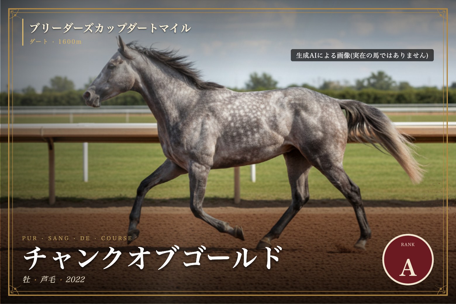 チャンクオブゴールド のウマバトカード