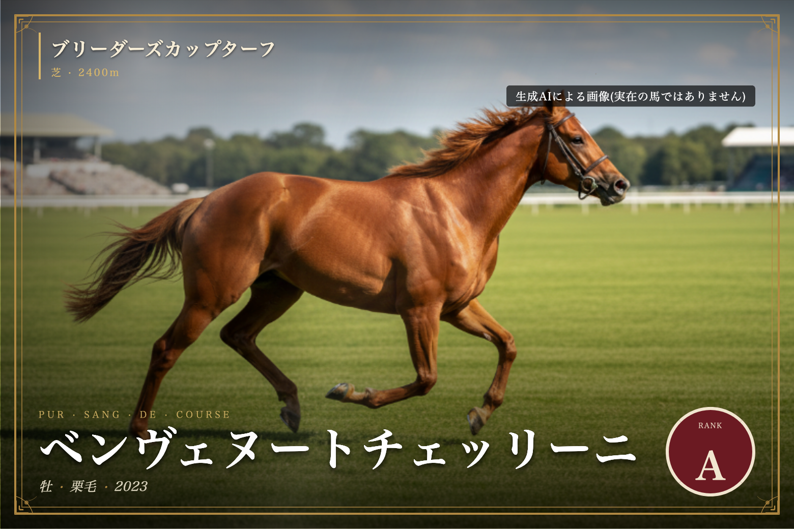 ベンヴェヌートチェッリーニ のウマバトカード