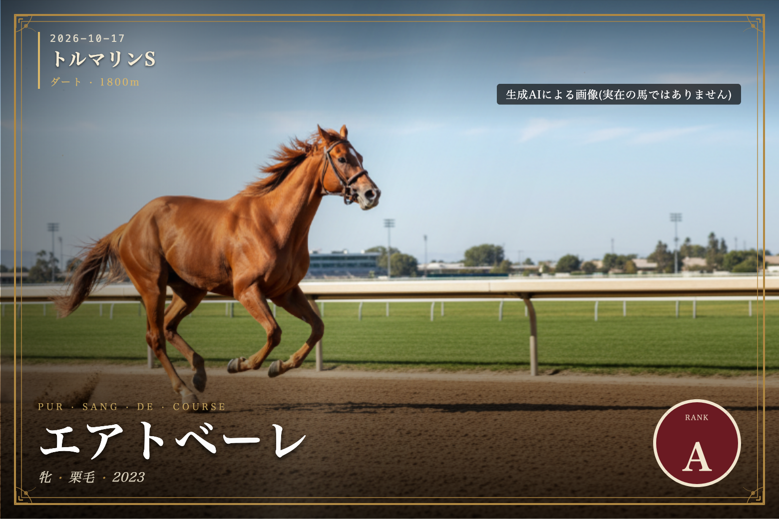 エアトベーレ のウマバトカード