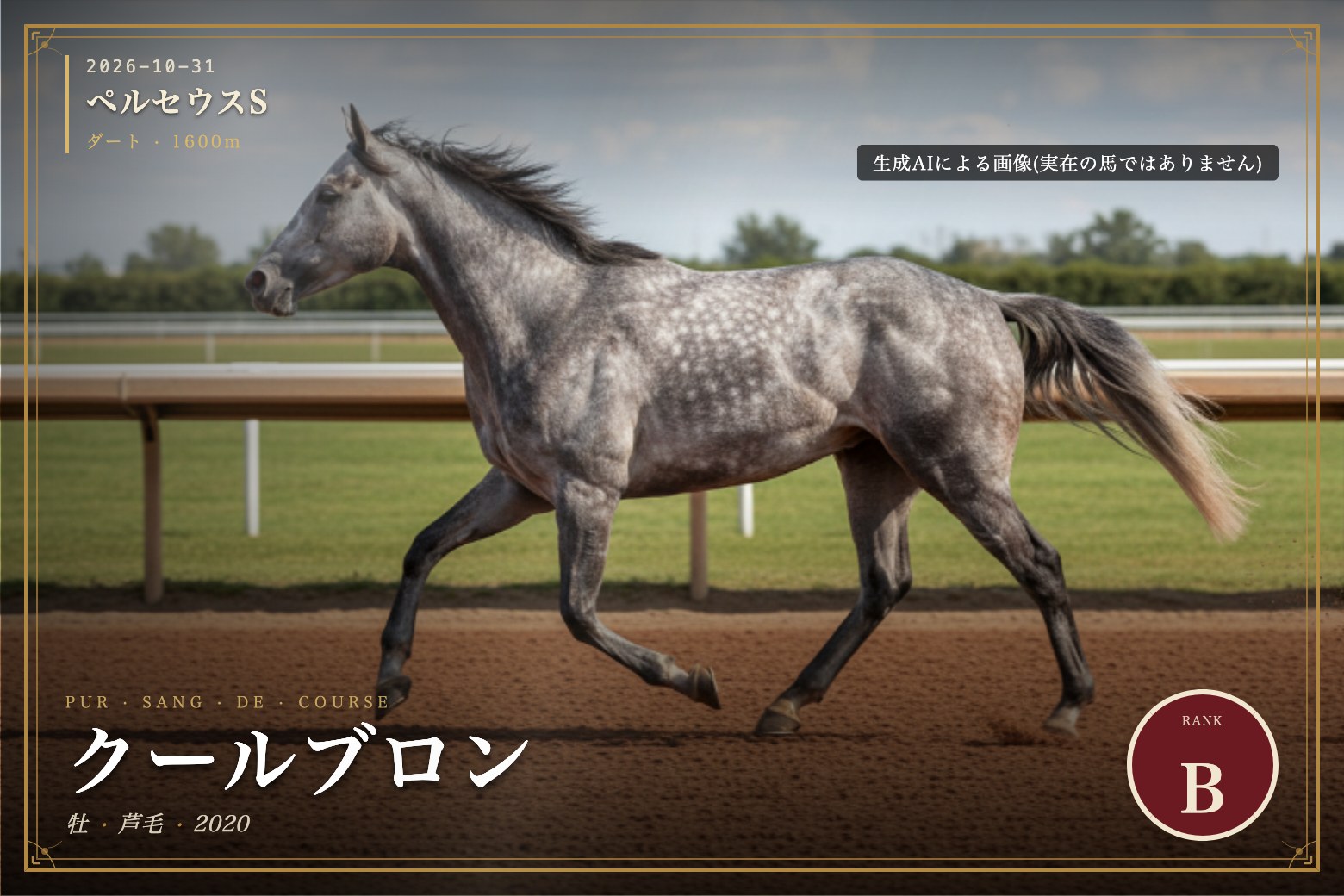 クールブロン のウマバトカード