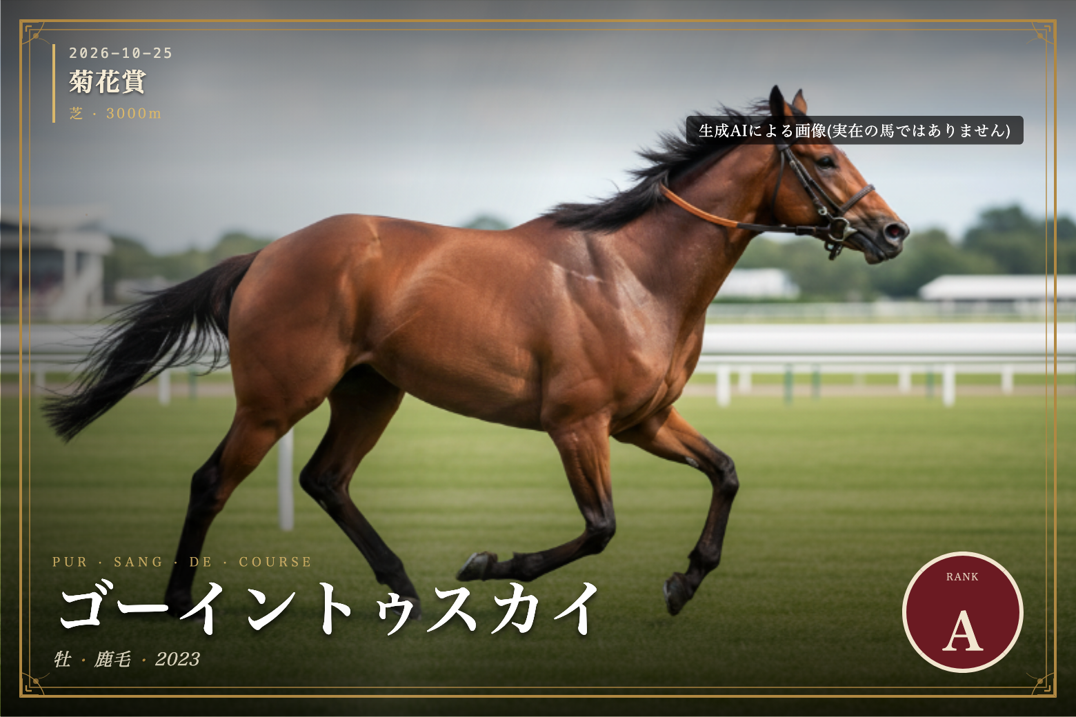 ゴーイントゥスカイ のウマバトカード