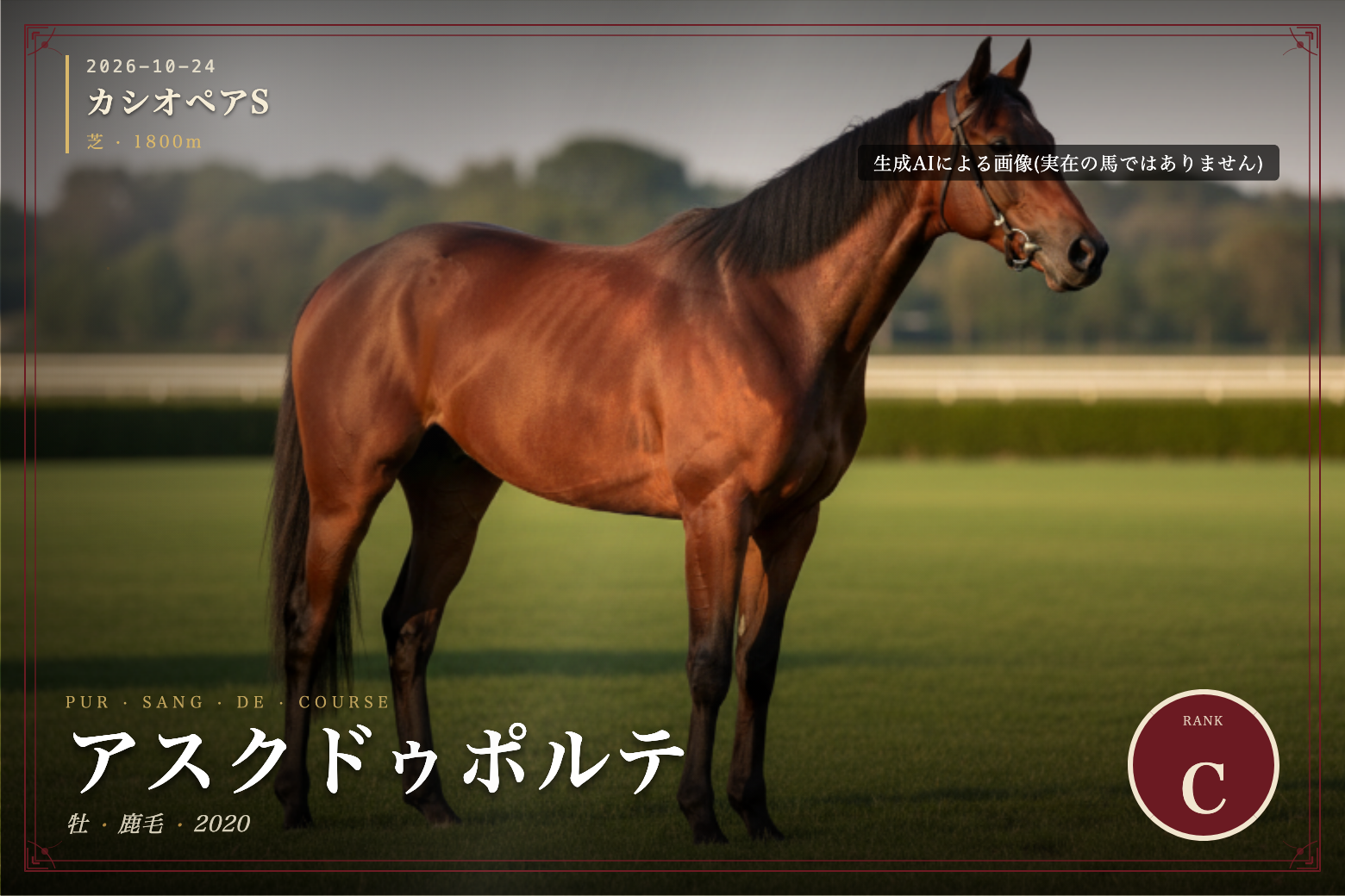 アスクドゥポルテ のウマバトカード