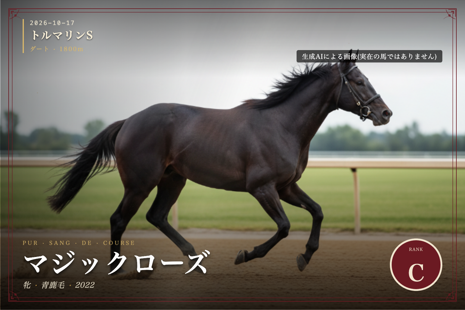 マジックローズ のウマバトカード
