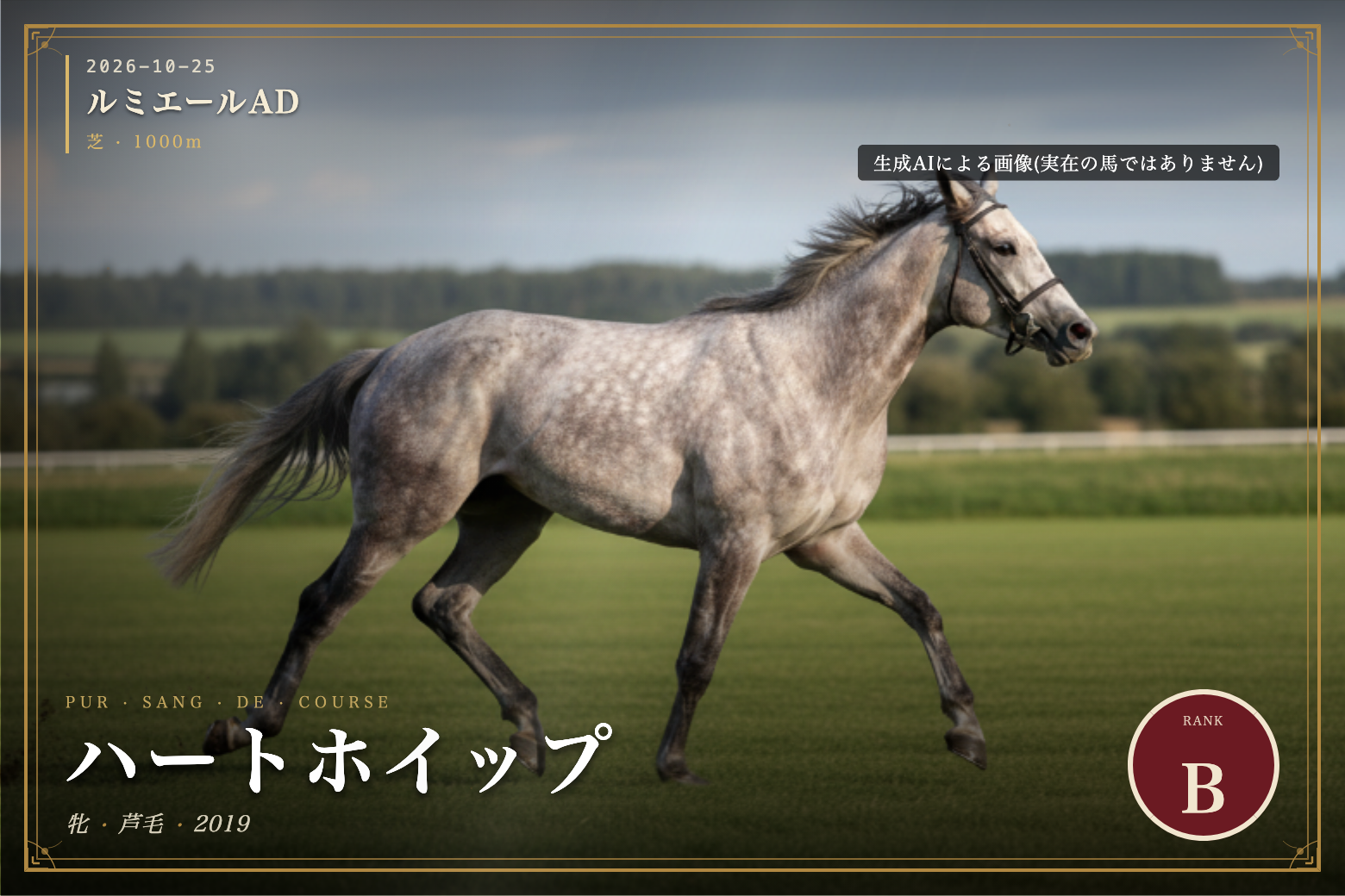 ハートホイップ のウマバトカード