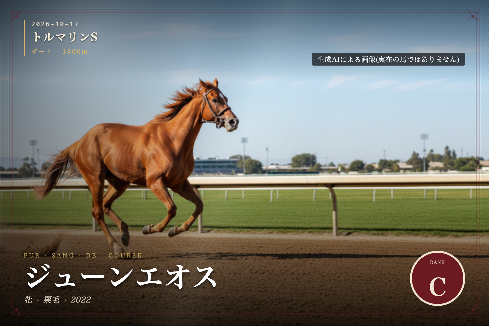 ジューンエオス のウマバトカード