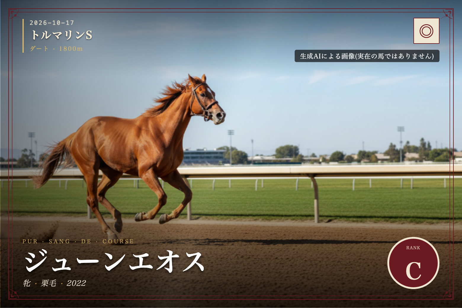 ジューンエオス のウマバトカード