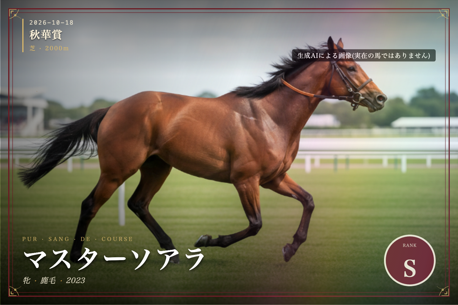 マスターソアラ のウマバトカード