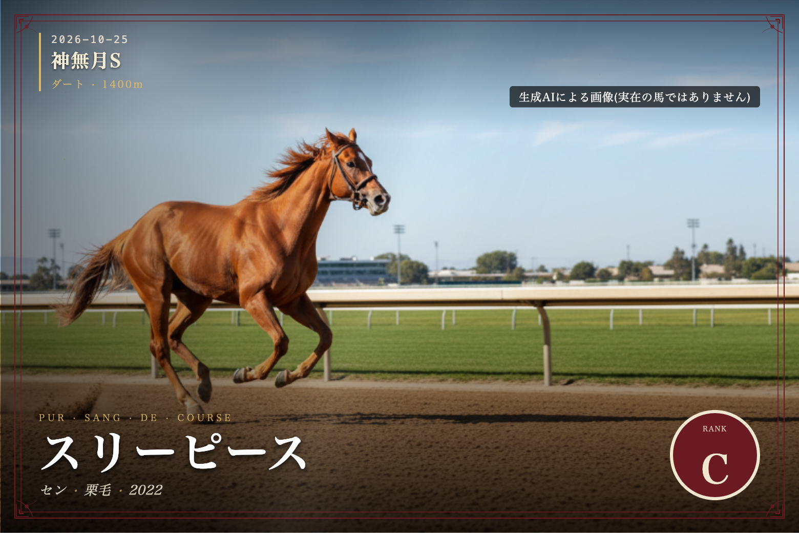 スリーピース のウマバトカード