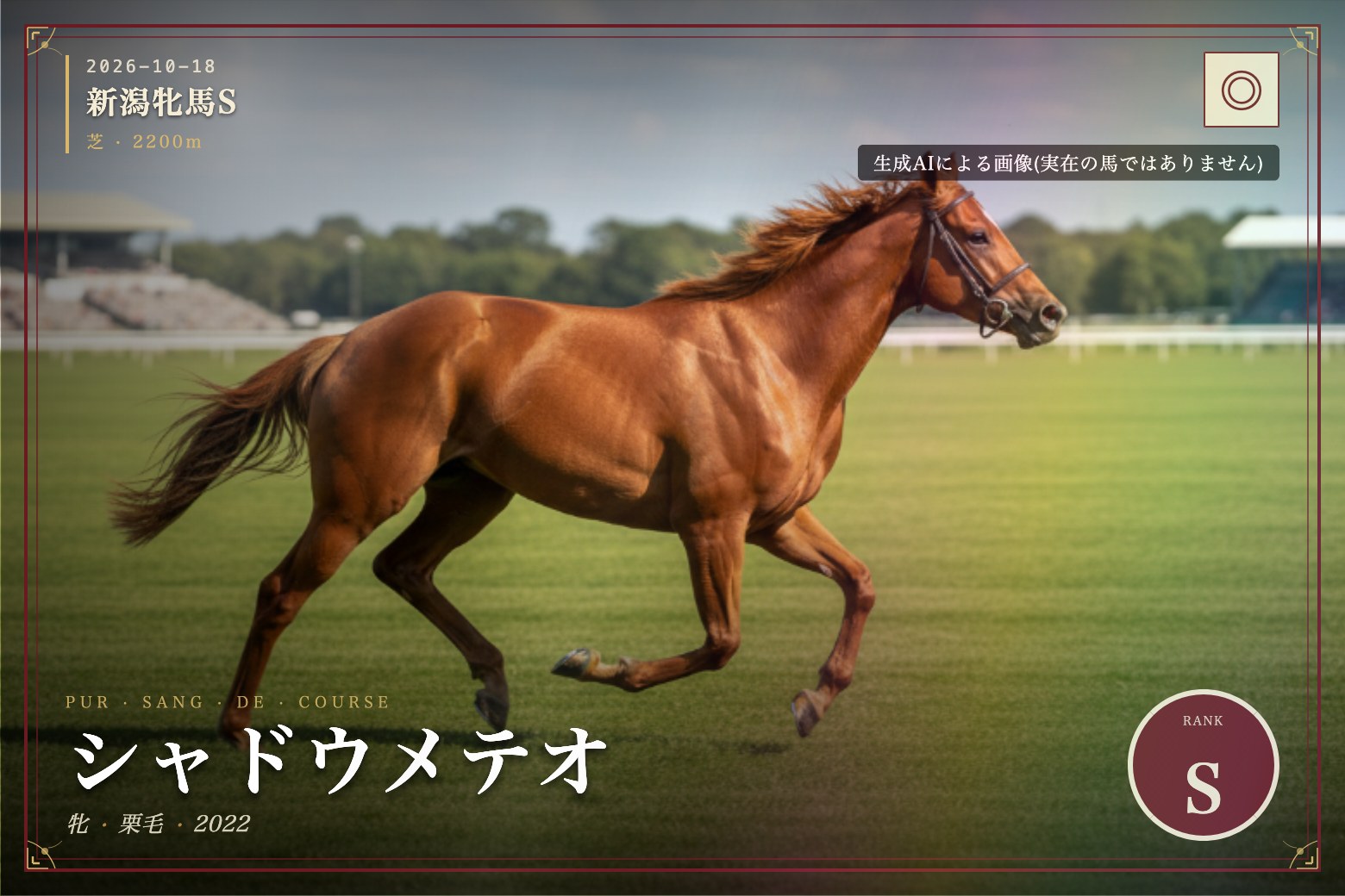 シャドウメテオ のウマバトカード