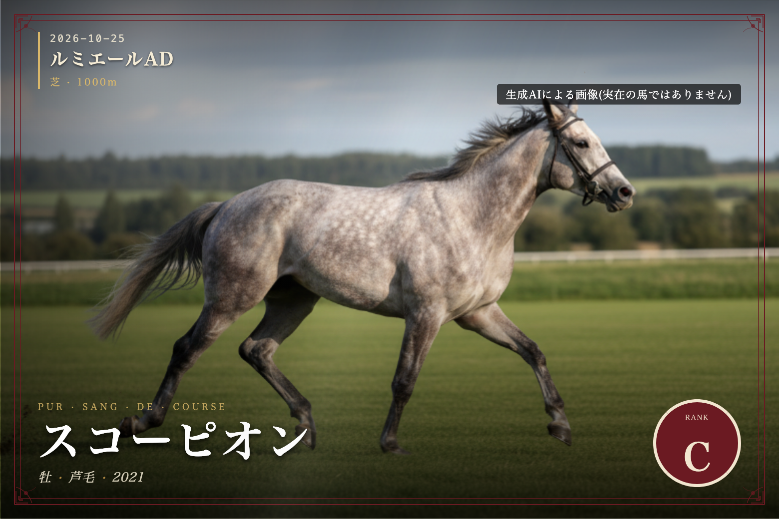 スコーピオン のウマバトカード
