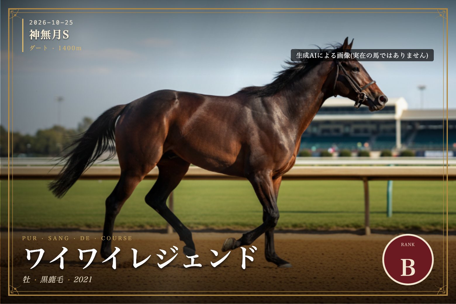ワイワイレジェンド のウマバトカード