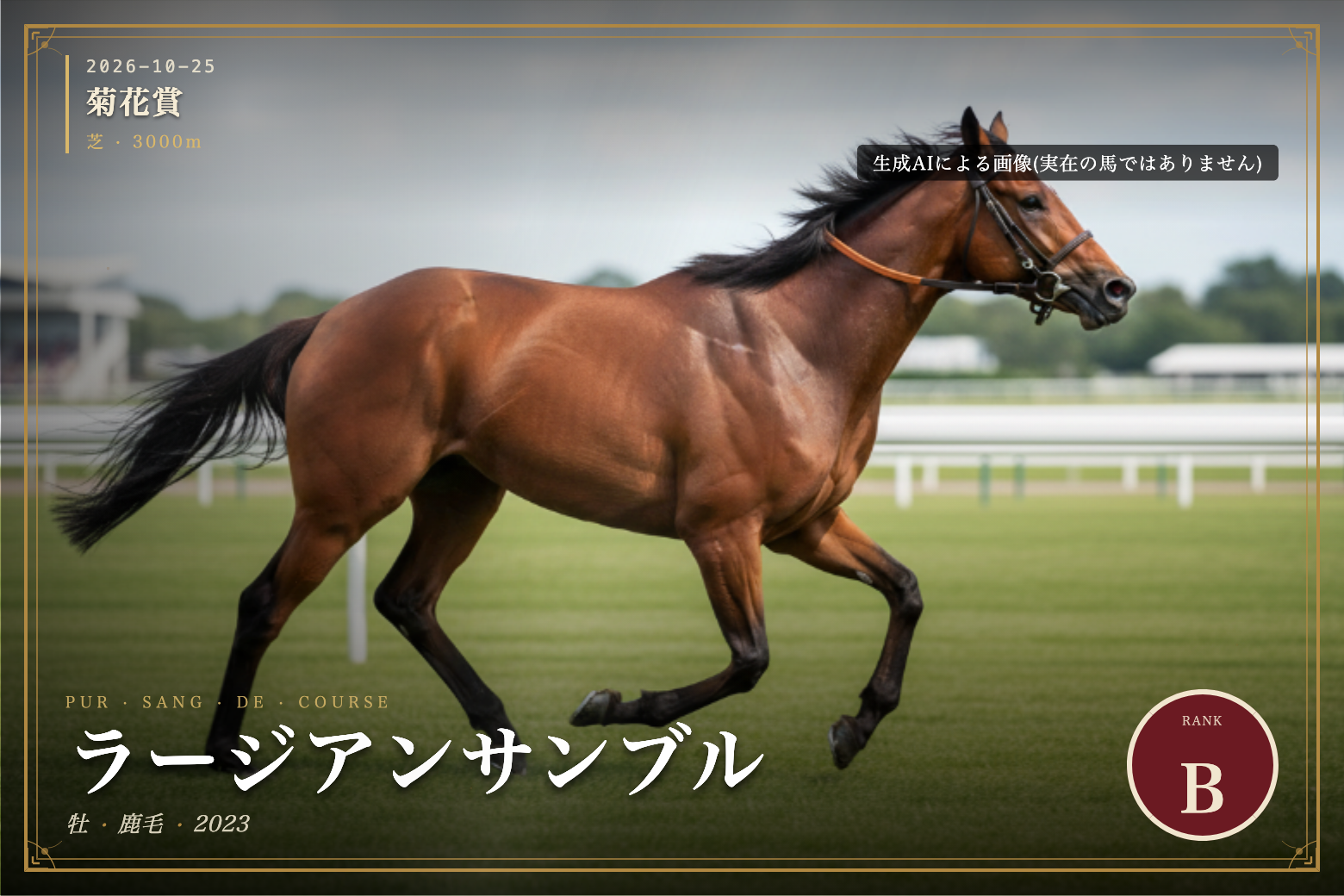 ラージアンサンブル のウマバトカード