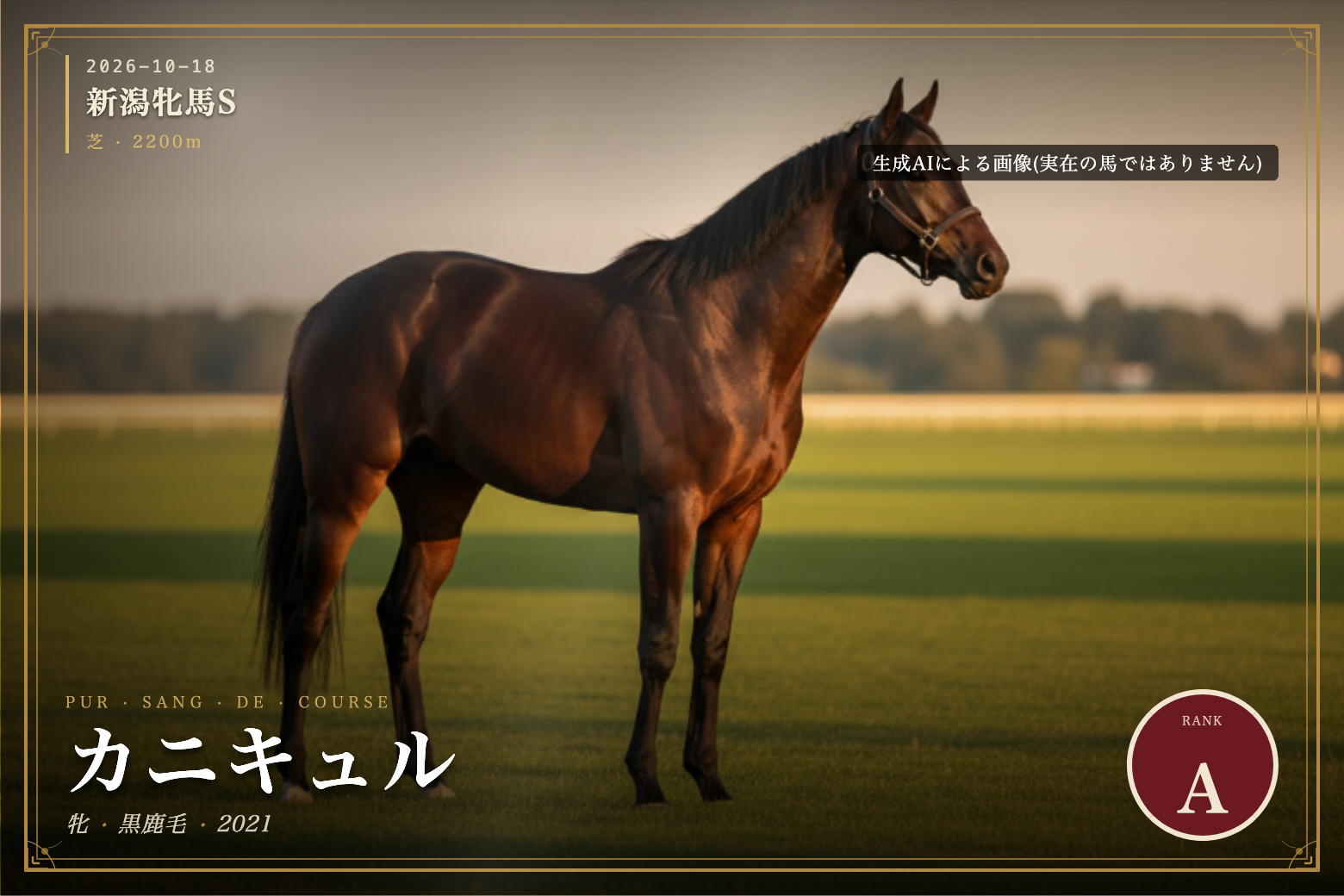 カニキュル のウマバトカード