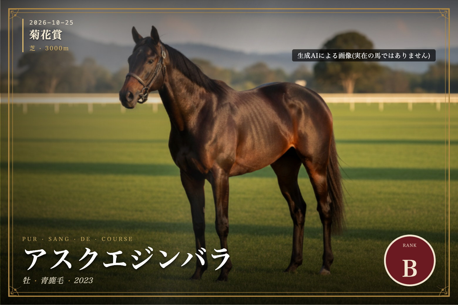 アスクエジンバラ のウマバトカード