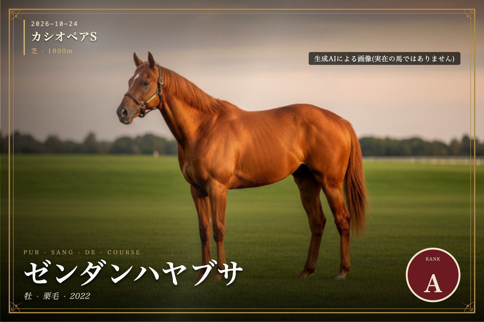 ゼンダンハヤブサ のウマバトカード