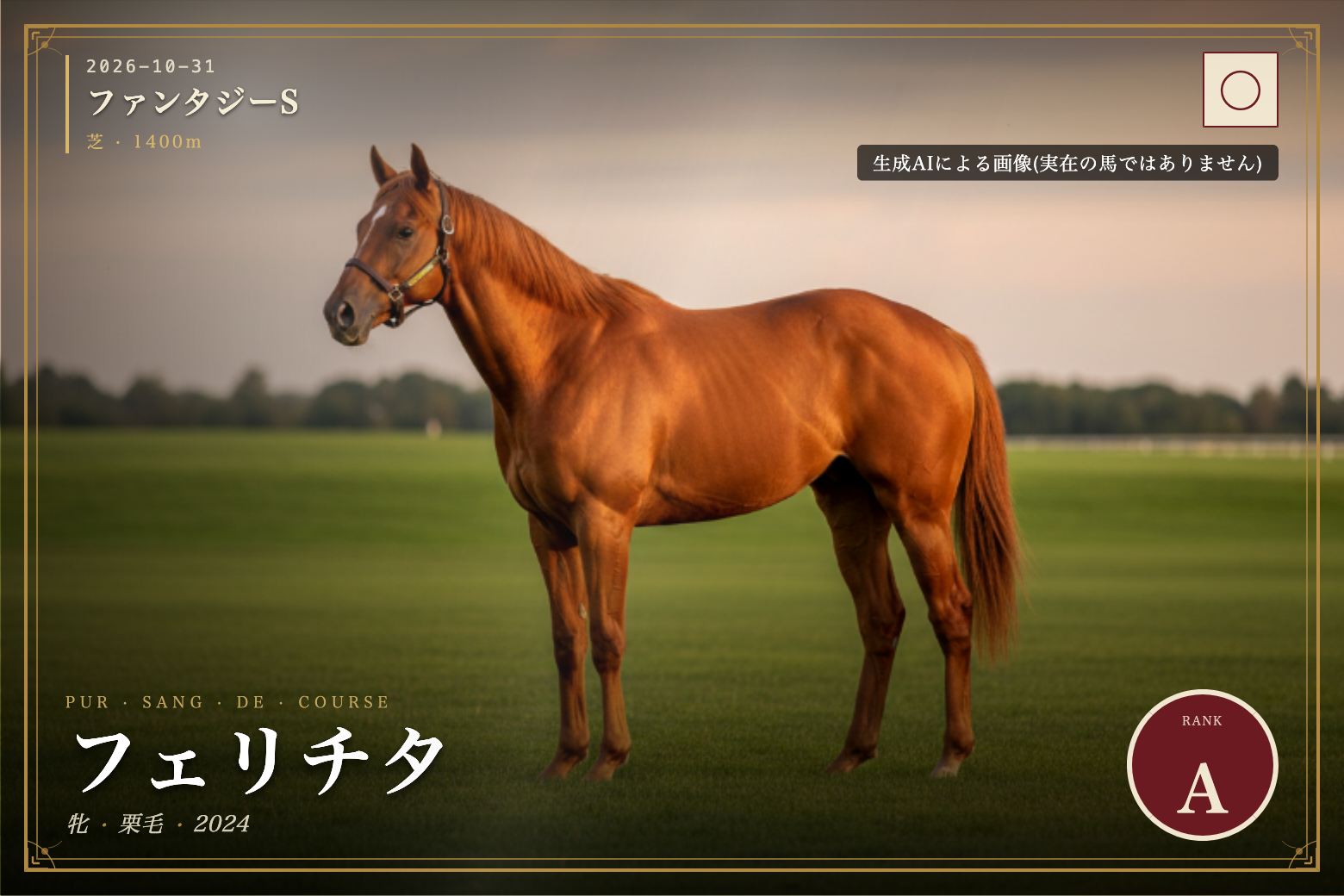 フェリチタ のウマバトカード