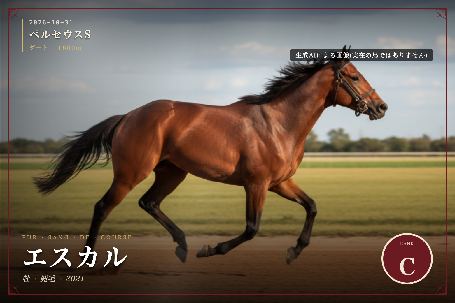 エスカル のウマバトカード