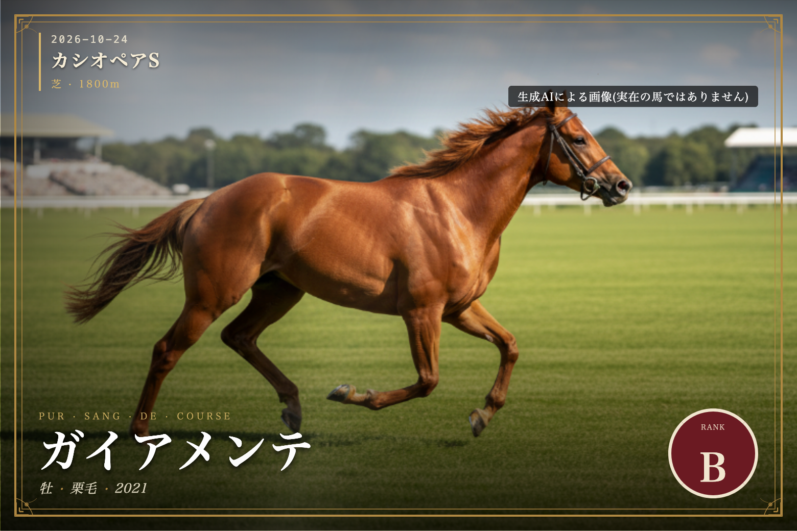 ガイアメンテ のウマバトカード