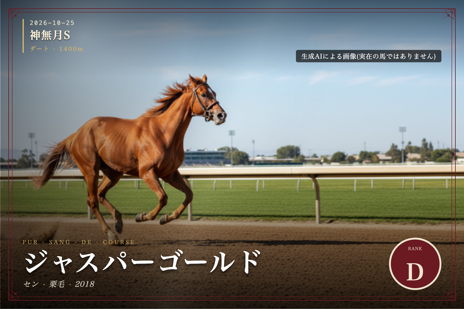 ジャスパーゴールド のウマバトカード
