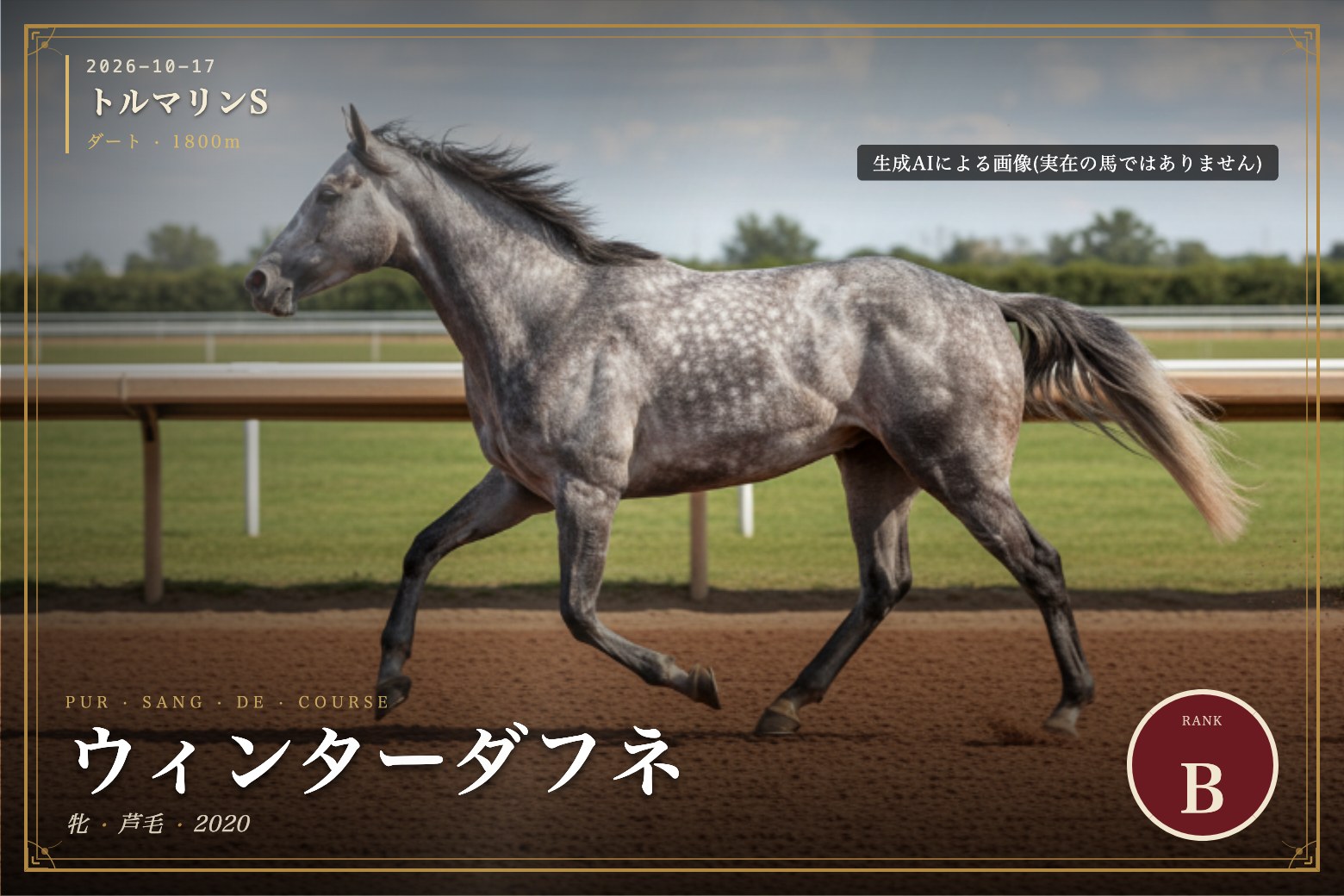 ウィンターダフネ のウマバトカード