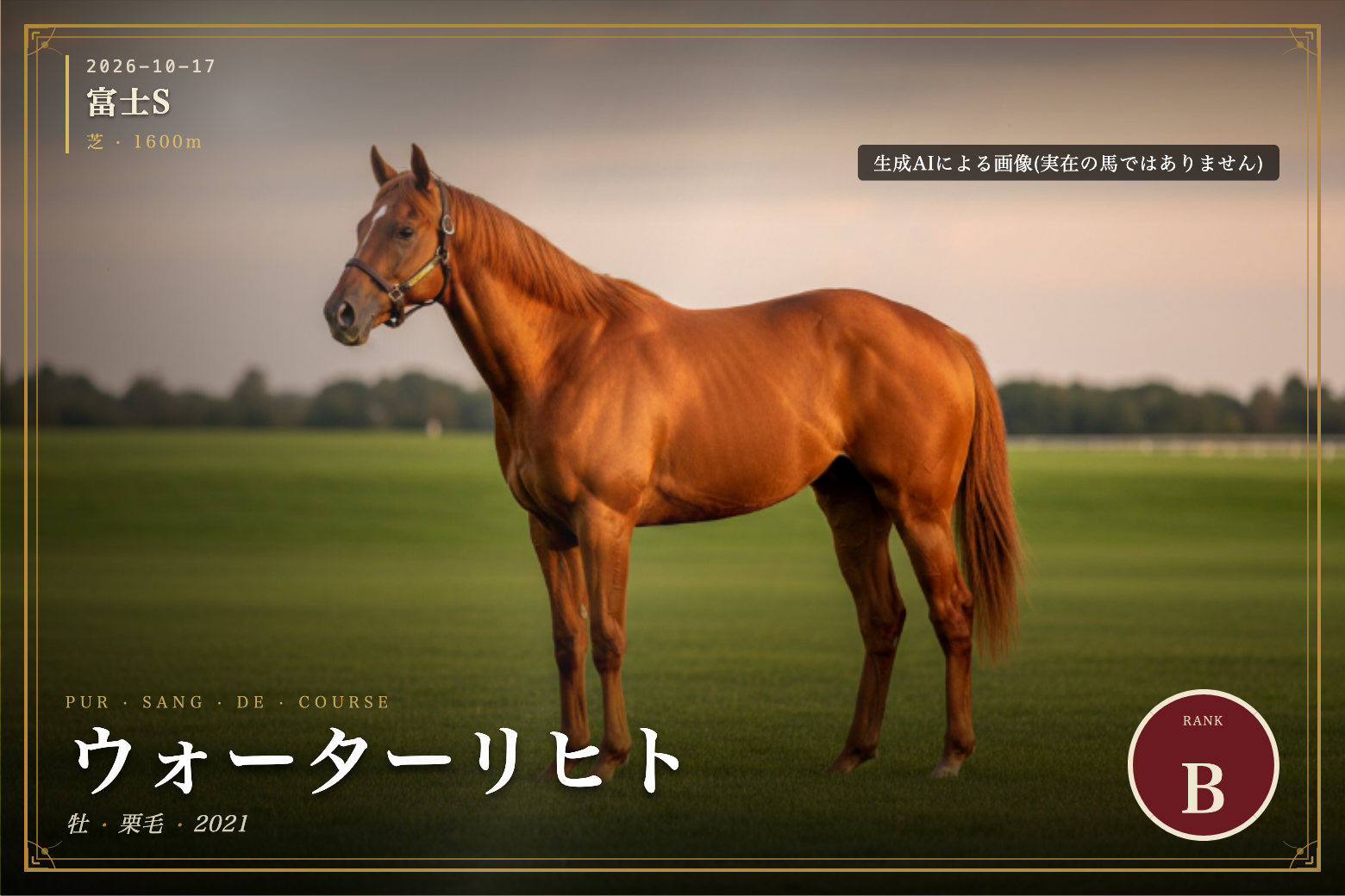 ウォーターリヒト のウマバトカード