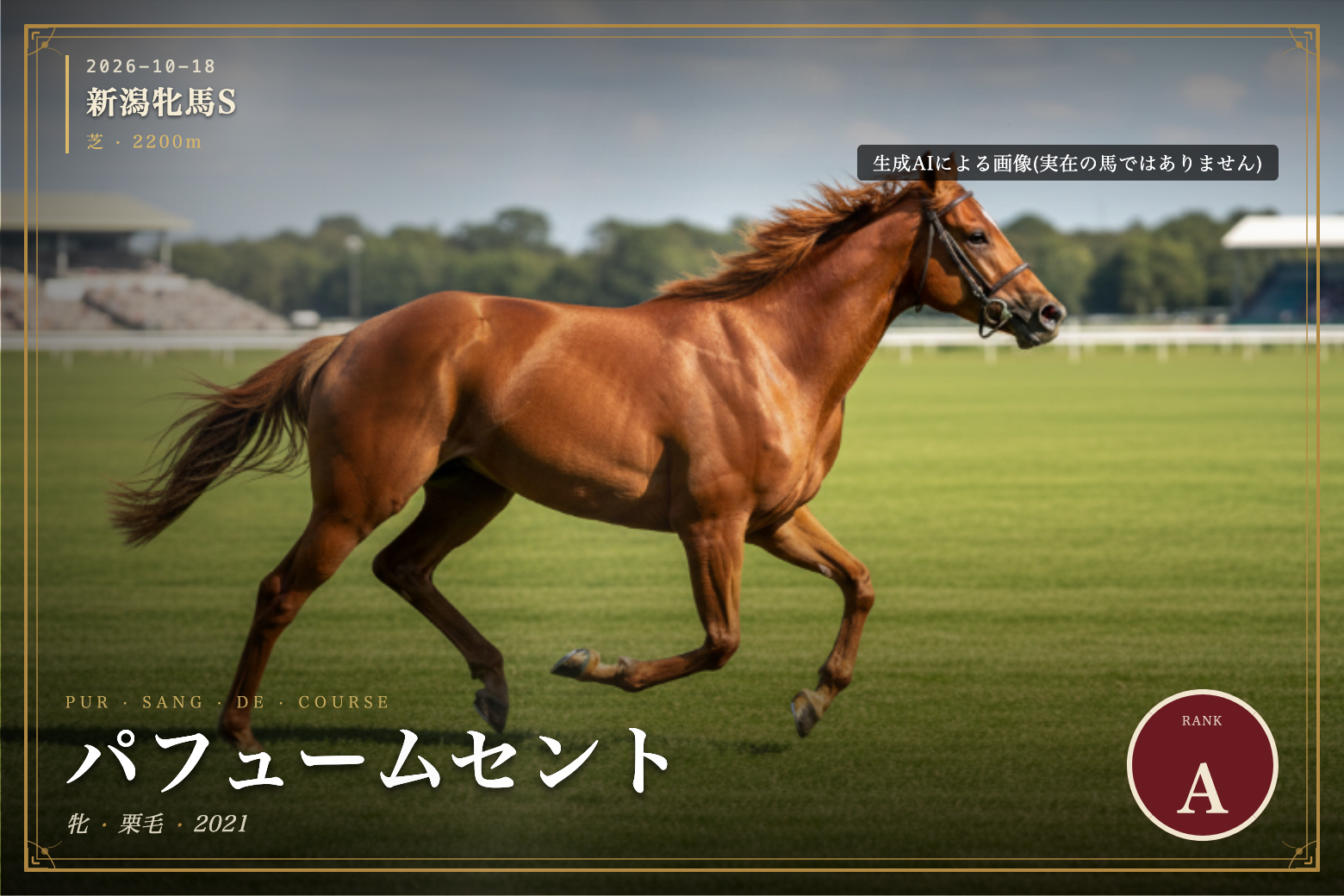 パフュームセント のウマバトカード